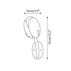 Ordellynne Glass Wall Light-Moonnatur