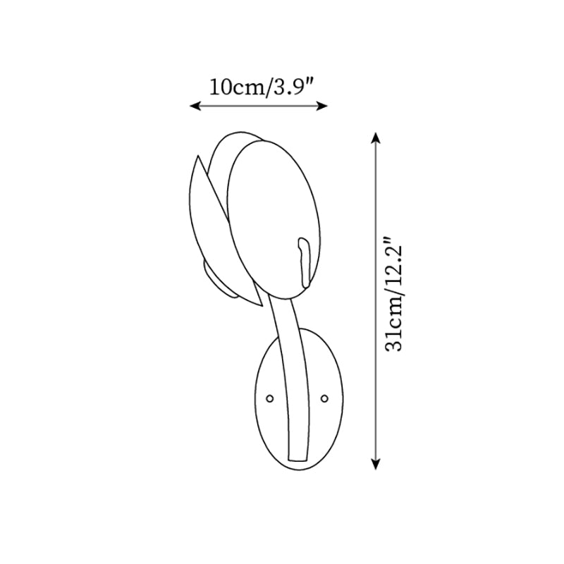 Ordellynne Glass Wall Light-Moonnatur