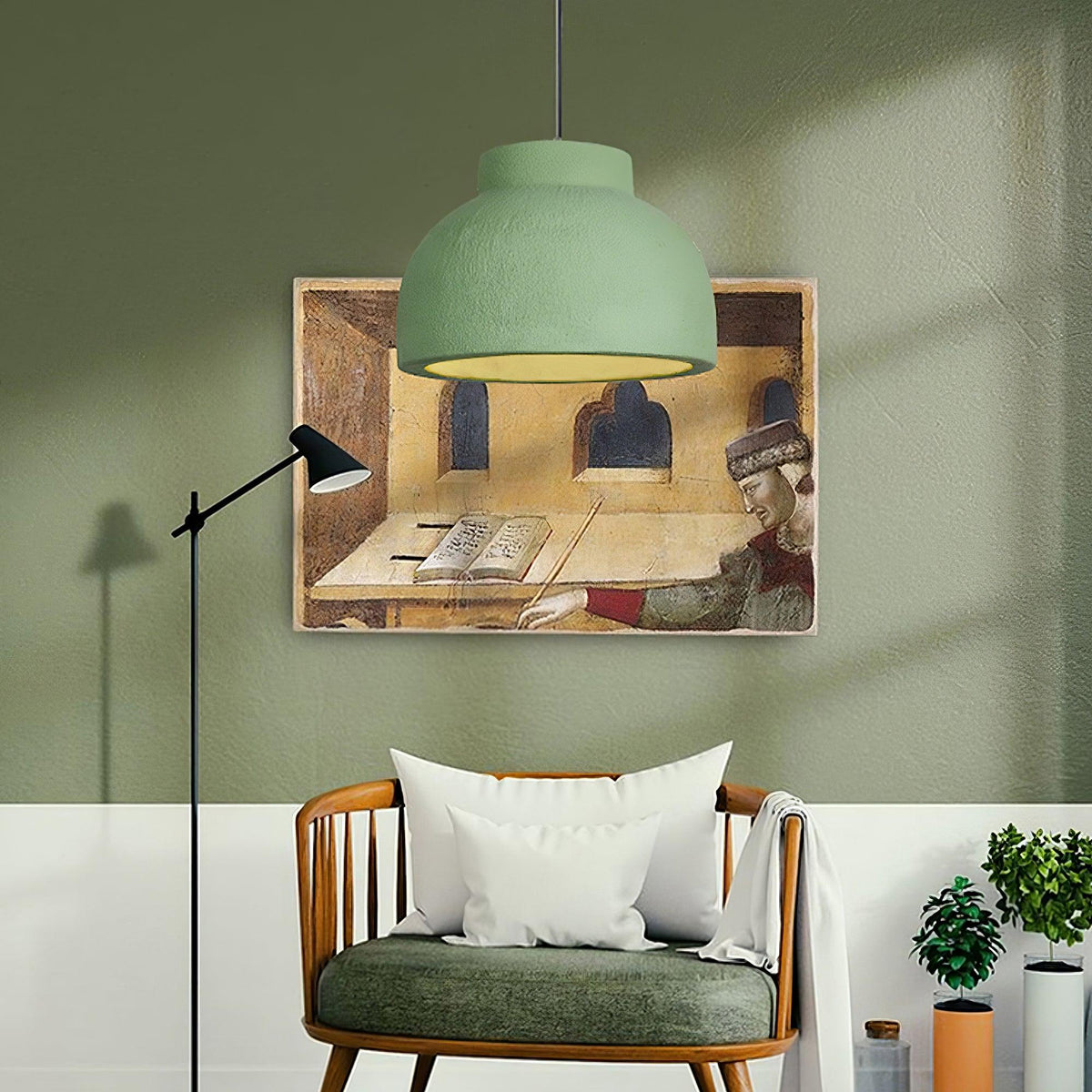 Avonis Polyethylene Pendant Light-Moonnatur