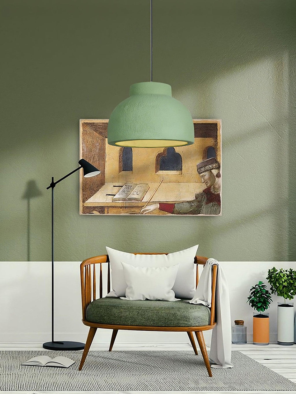 Avonis Polyethylene Pendant Light-Moonnatur