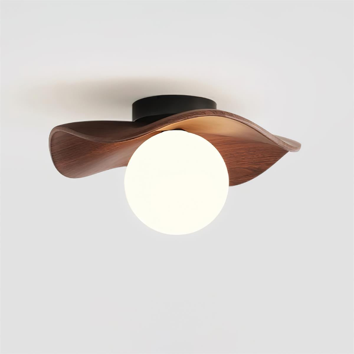 Keldeldale Resin Ceiling Light-Moonnatur