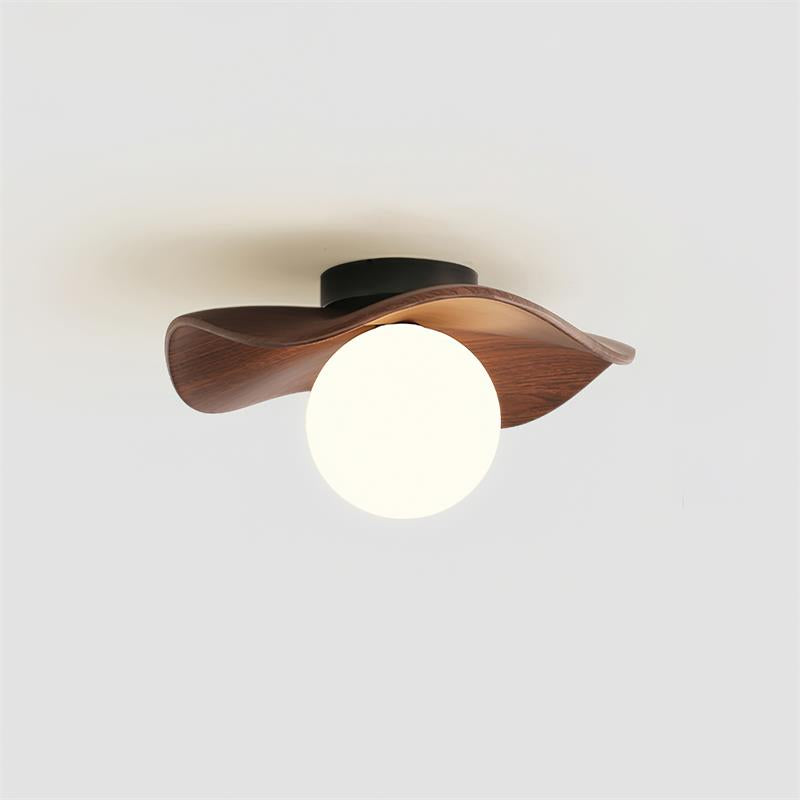 Keldeldale Resin Ceiling Light-Moonnatur