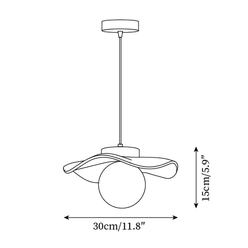Mardenaria Glass Pendant Light-Moonnatur