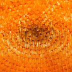 Ambrelia Glass Chandelier-Moonnatur