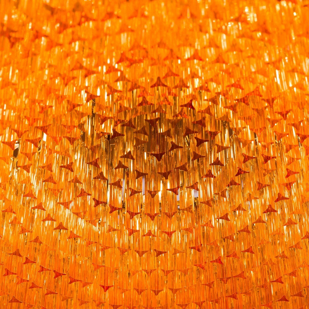 Ambrelia Glass Chandelier-Moonnatur