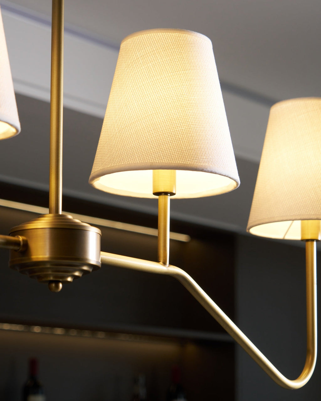 Corvenella Fabric Chandelier-Moonnatur