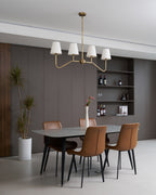 Corvenella Fabric Chandelier-Moonnatur