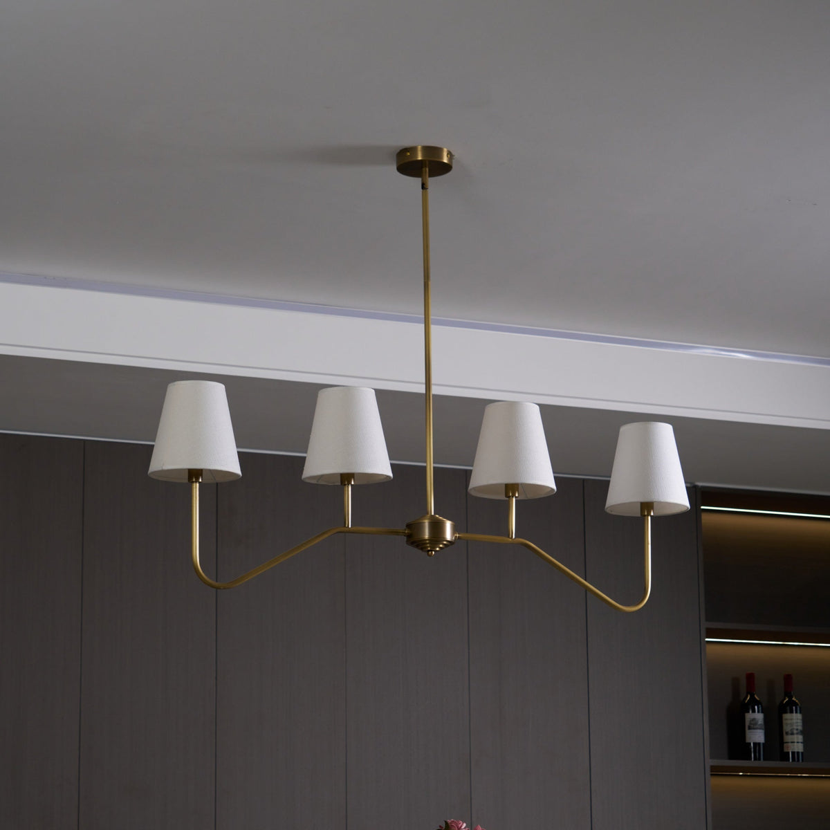 Corvenella Fabric Chandelier-Moonnatur