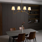 Corvenella Fabric Chandelier-Moonnatur