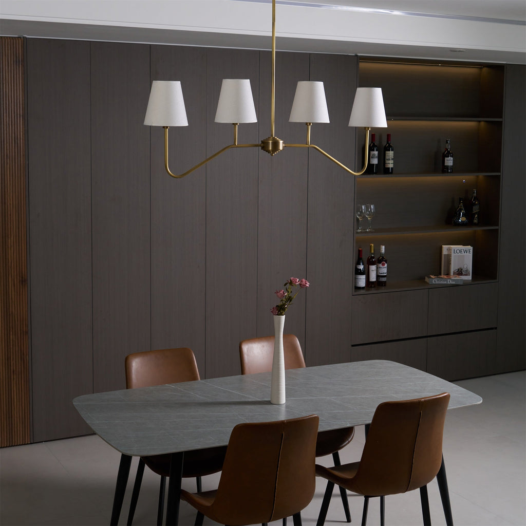 Corvenella Fabric Chandelier-Moonnatur