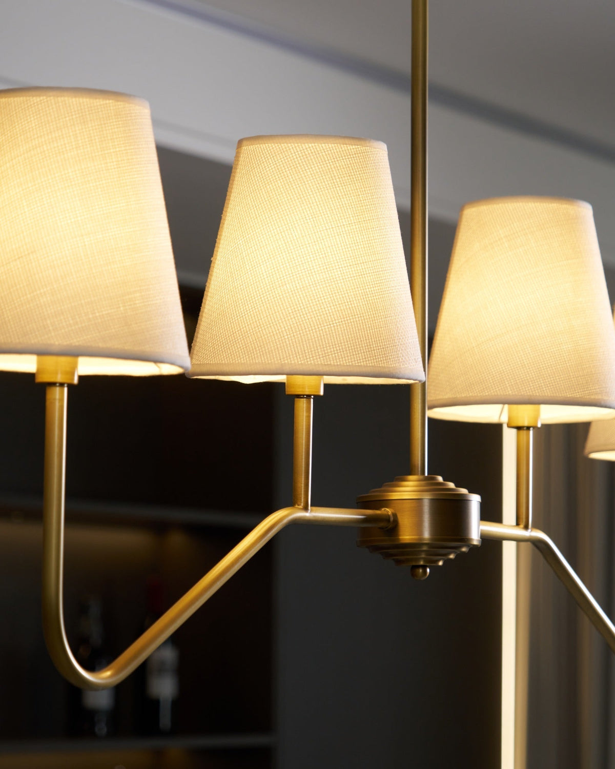 Corvenella Fabric Chandelier-Moonnatur