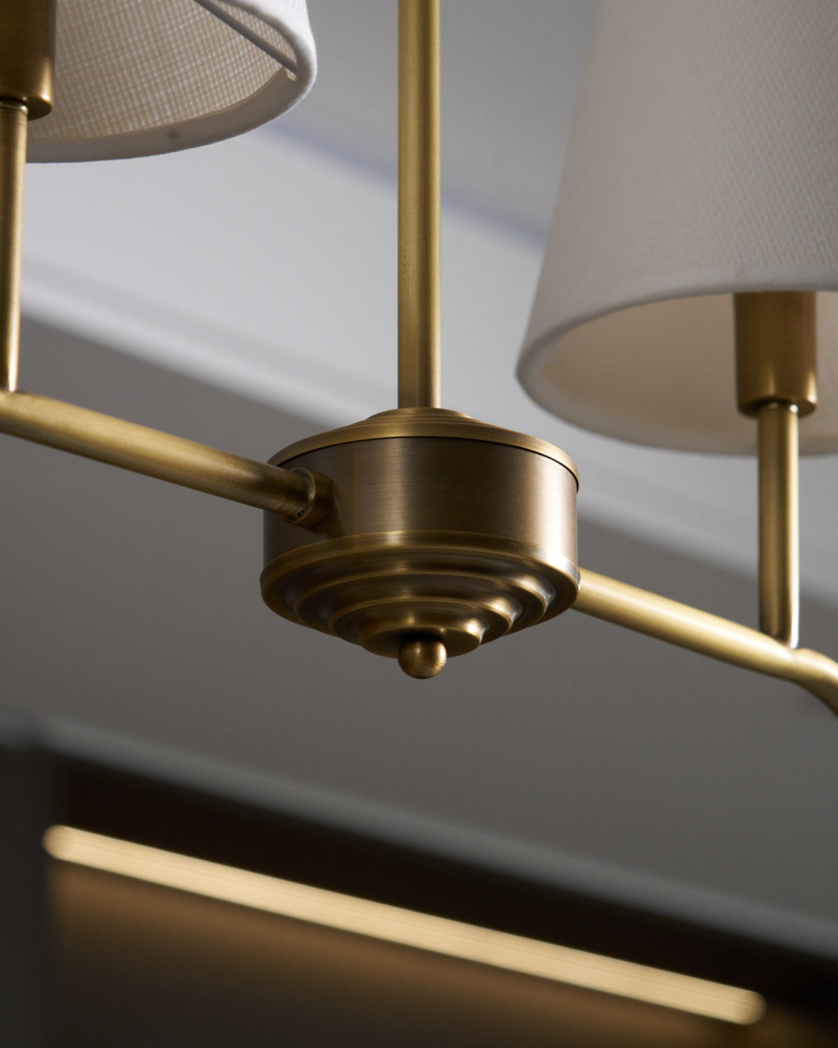 Corvenella Fabric Chandelier-Moonnatur