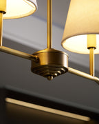 Corvenella Fabric Chandelier-Moonnatur