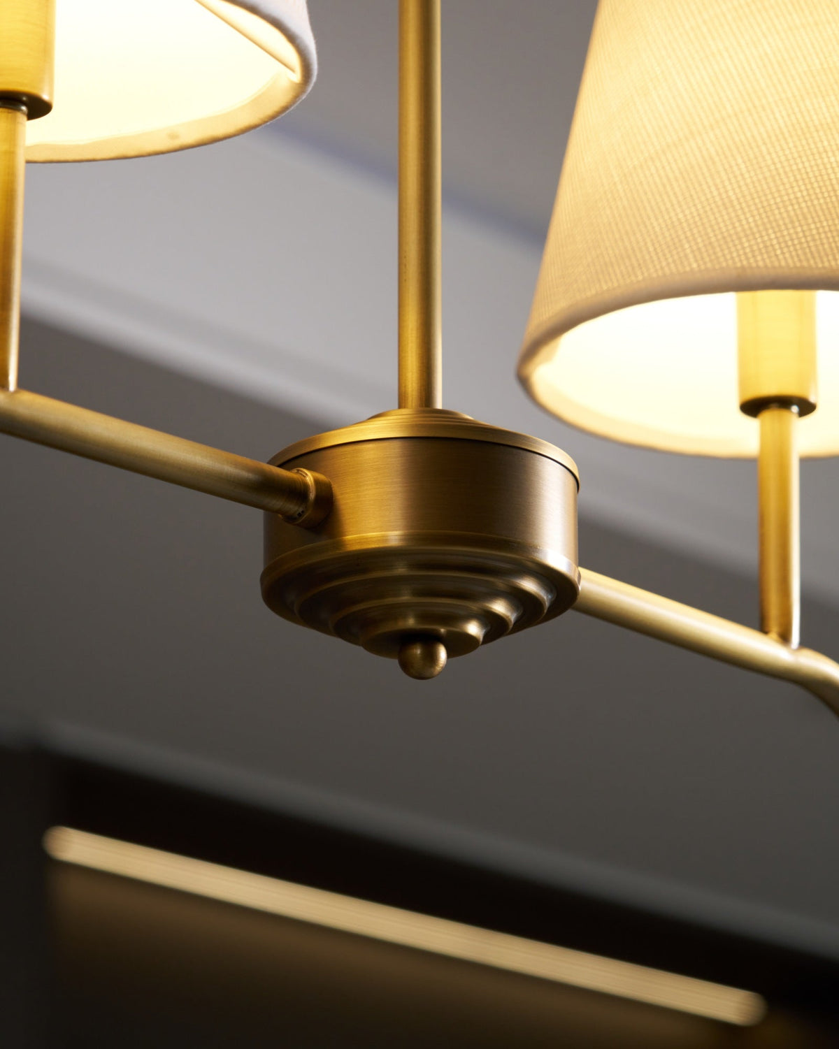 Corvenella Fabric Chandelier-Moonnatur