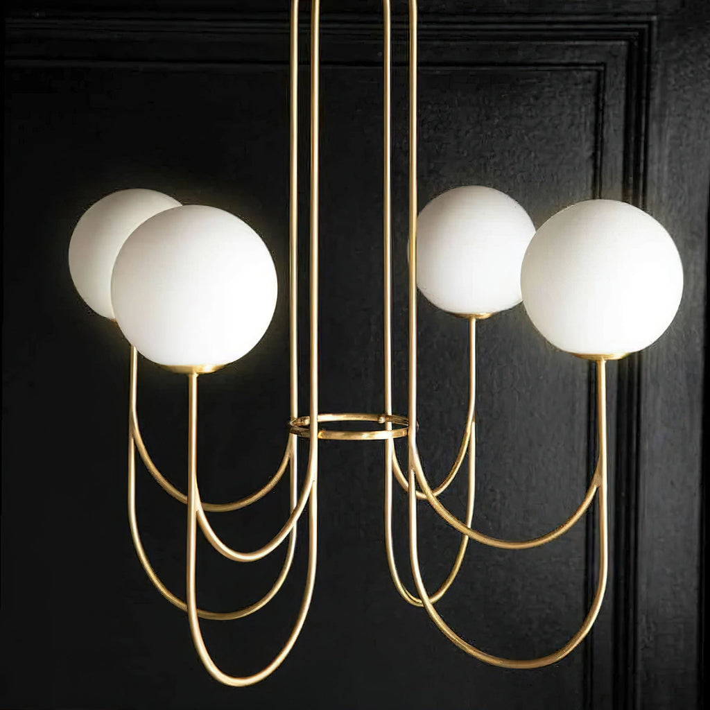 Cumberina Glass Chandelier-Moonnatur