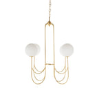 Cumberina Glass Chandelier-Moonnatur
