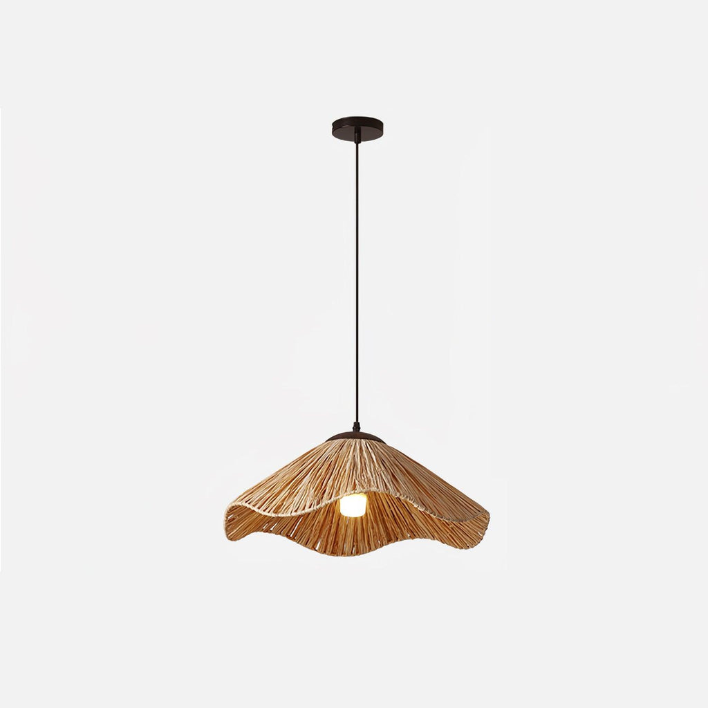 Giorala Straw Pendant Light-Moonnatur