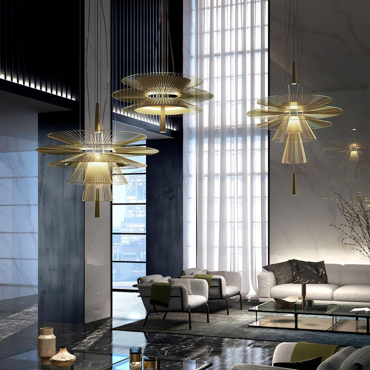 Cumberwyn Metal Chandelier-Moonnatur