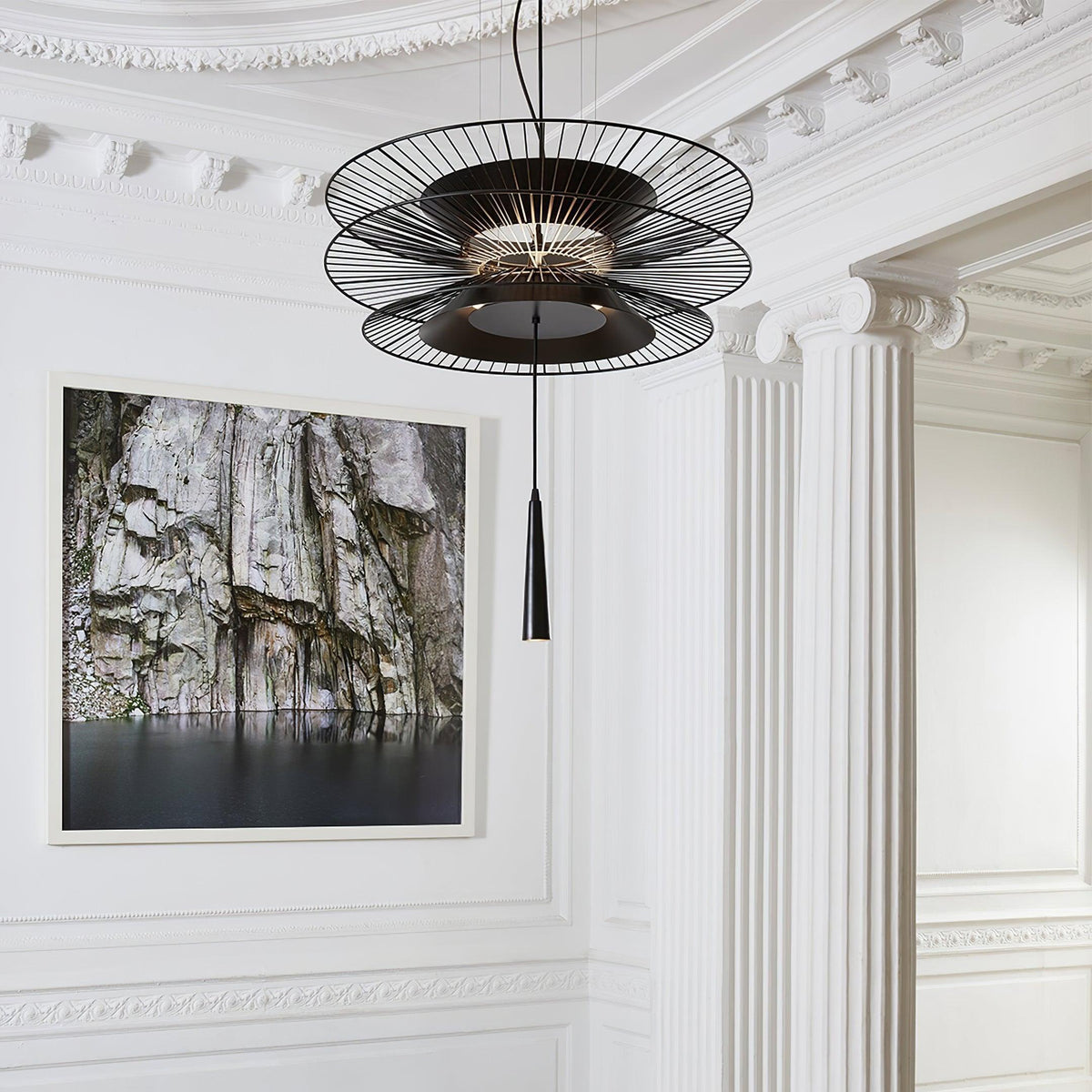 Cumberwyn Metal Chandelier-Moonnatur