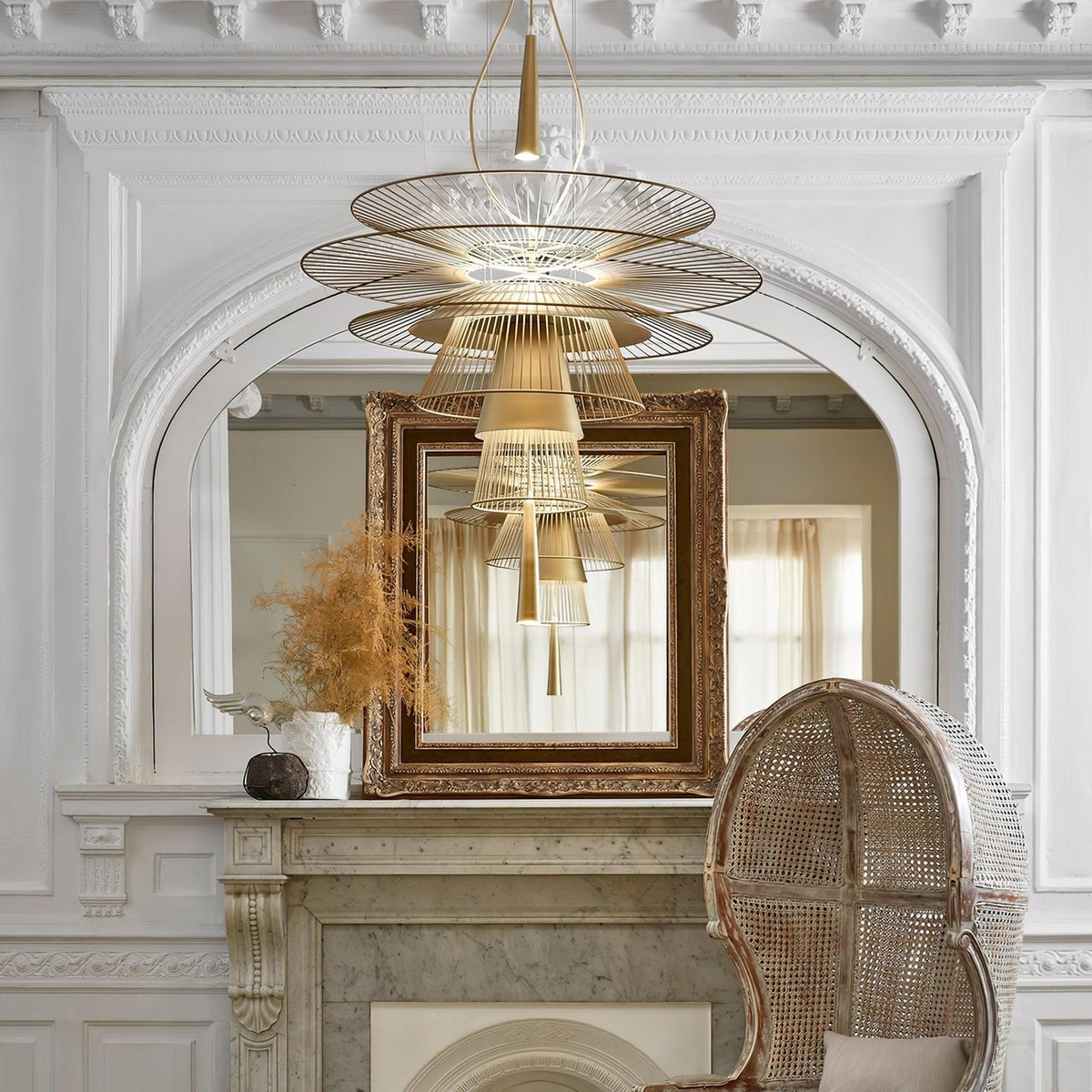 Cumberwyn Metal Chandelier-Moonnatur