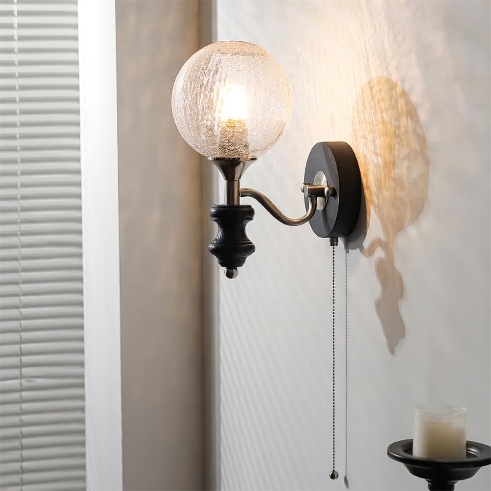 Redrenelyn Glass Wall Light-Moonnatur