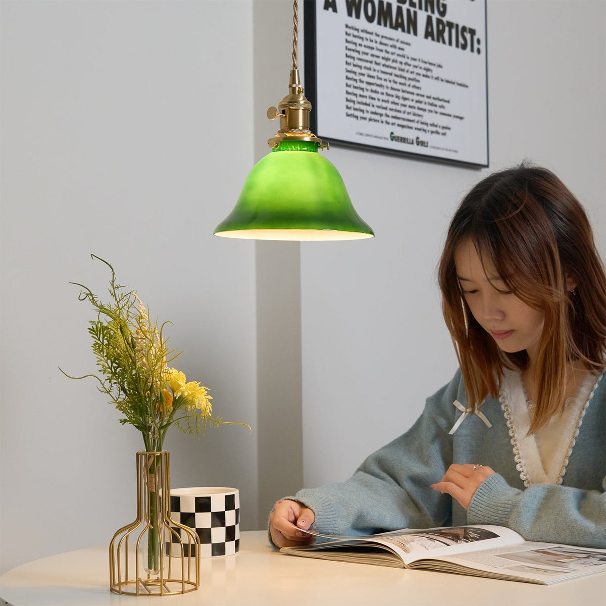 Nivalea Glass Pendant Lamp-Moonnatur
