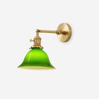 Barrowelia Glass Wall Light-Moonnatur