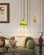 Barrowelia Glass Wall Light-Moonnatur