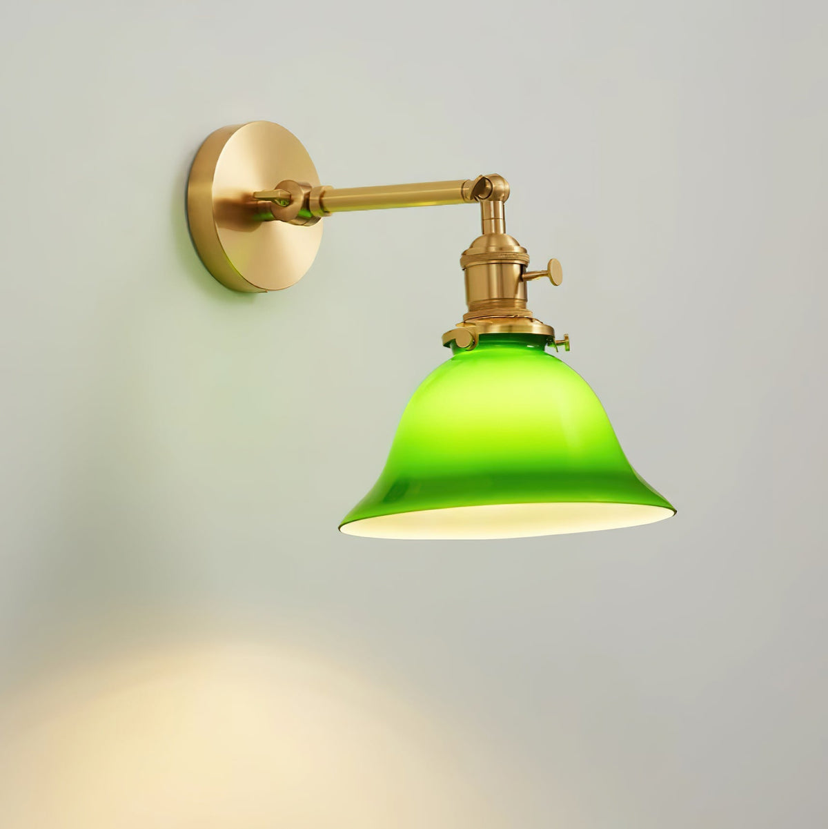 Barrowelia Glass Wall Light-Moonnatur