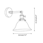 Barrowelia Glass Wall Light-Moonnatur