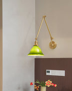 Barrowelia Glass Wall Light-Moonnatur