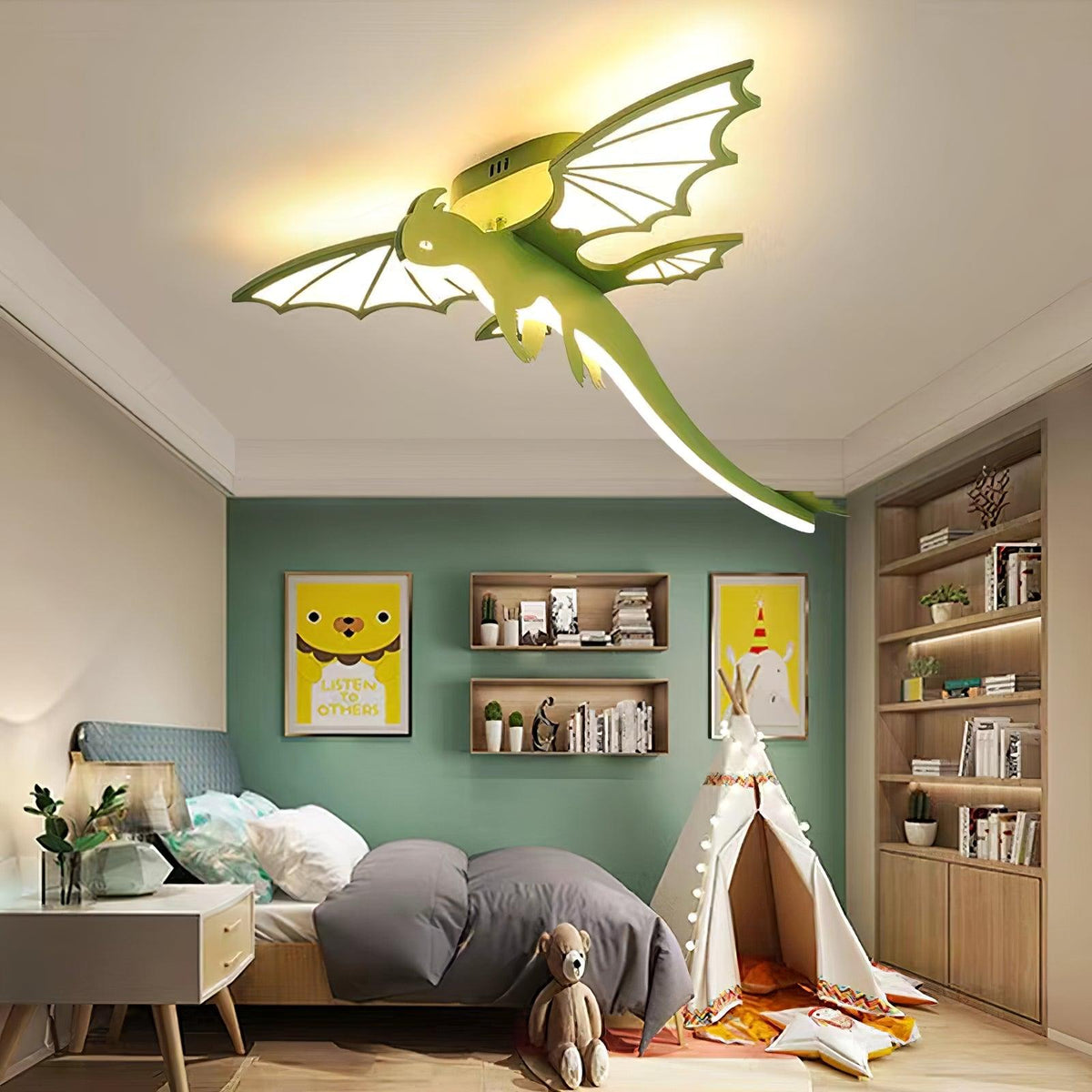 Kestera Acrylic Ceiling Light-Moonnatur