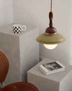 Tarenune Ceramic Pendant Light-Moonnatur