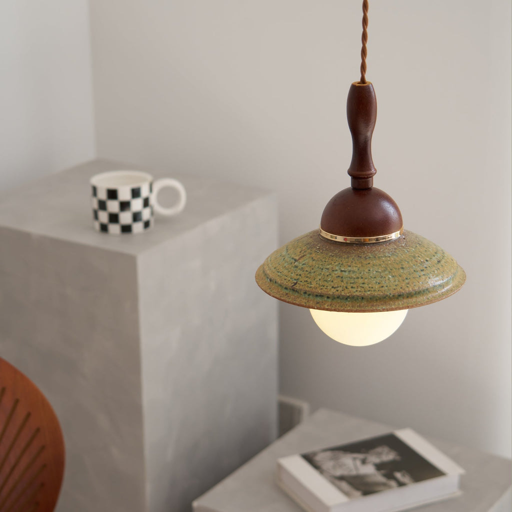 Tarenune Ceramic Pendant Light-Moonnatur
