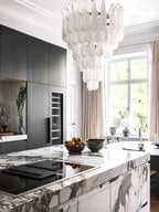 Kilvenheath Glass Chandelier-Moonnatur