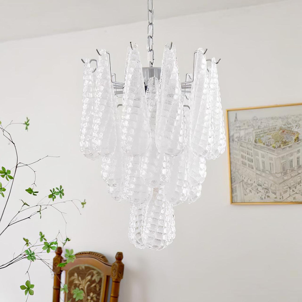 Kilvenheath Glass Chandelier-Moonnatur