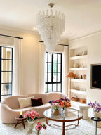 Kilvenheath Glass Chandelier-Moonnatur