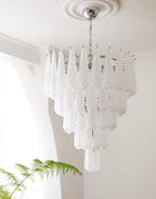 Kilvenheath Glass Chandelier-Moonnatur