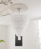 Kilvenheath Glass Chandelier-Moonnatur