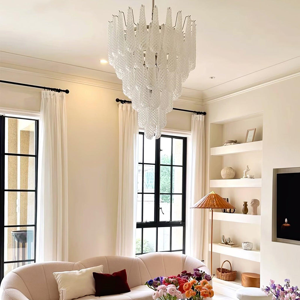 Kilvenheath Glass Chandelier-Moonnatur