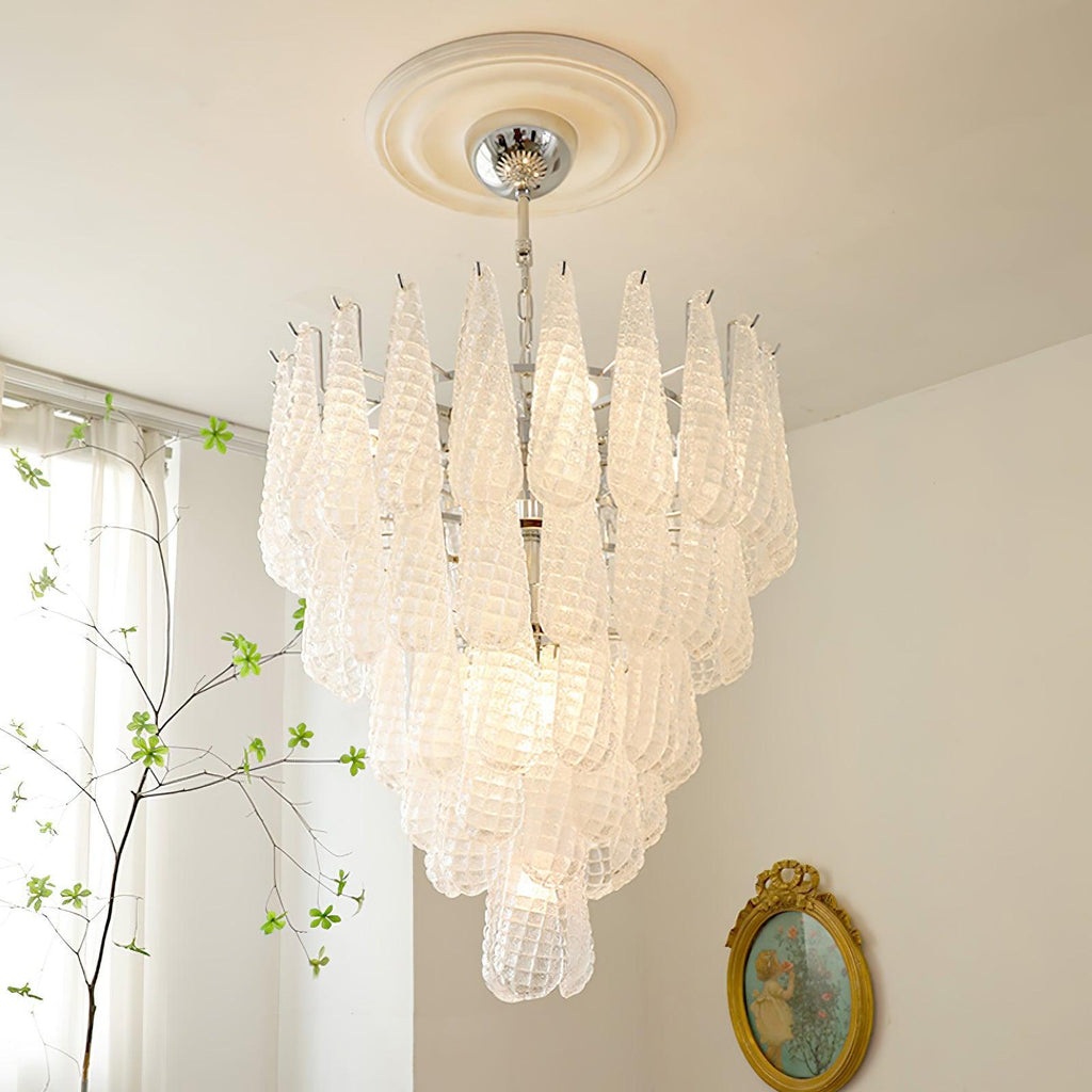 Kilvenheath Glass Chandelier-Moonnatur