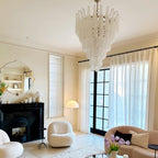 Kilvenheath Glass Chandelier-Moonnatur