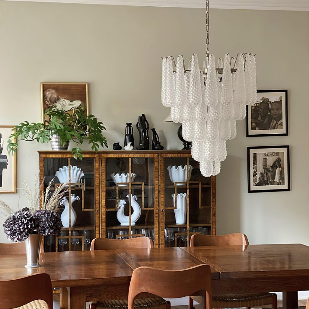 Kilvenheath Glass Chandelier-Moonnatur