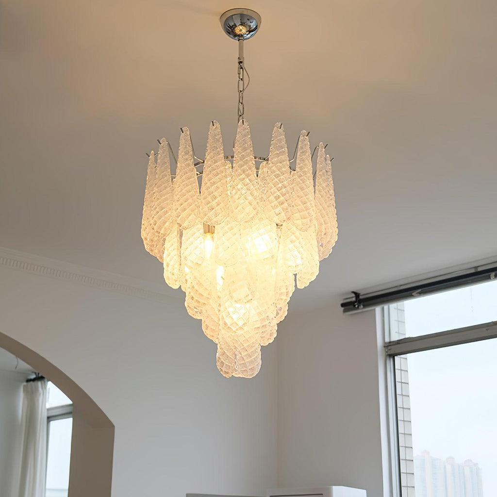 Kilvenheath Glass Chandelier-Moonnatur