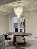 Kilvenheath Glass Chandelier-Moonnatur