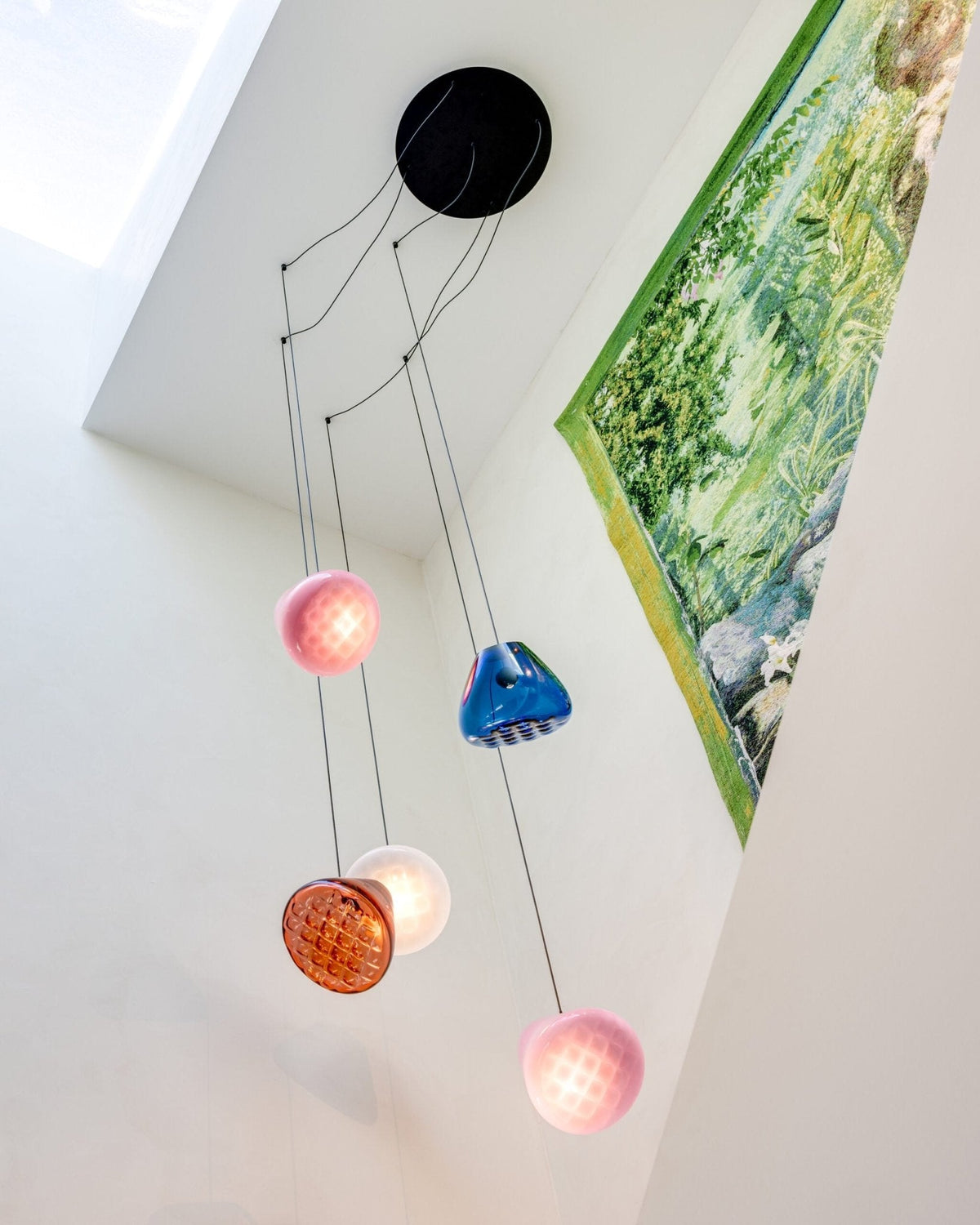 Aldenora Glass Pendant Light-Moonnatur