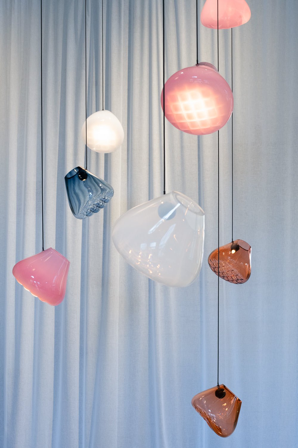 Aldenora Glass Pendant Light-Moonnatur