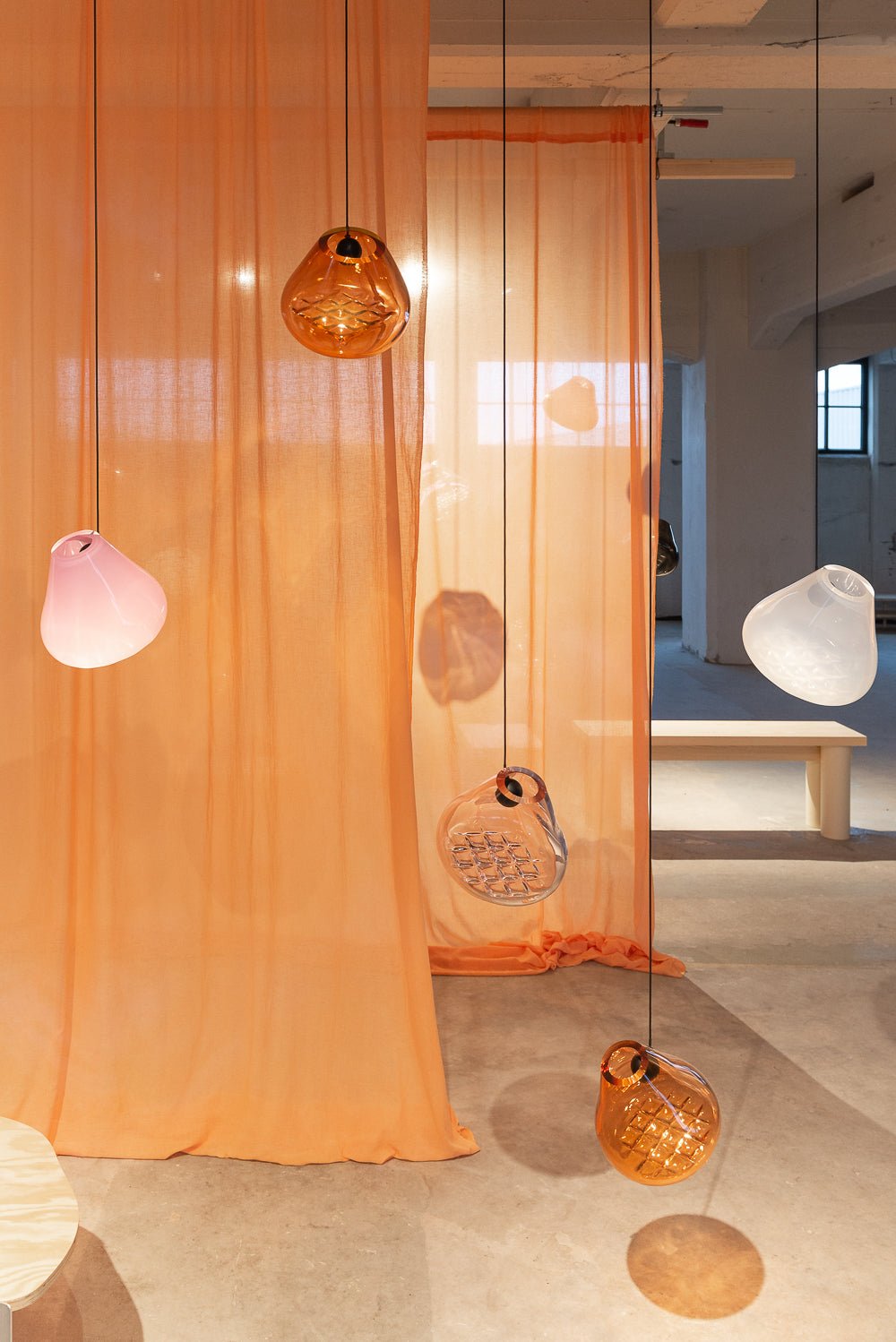 Aldenora Glass Pendant Light-Moonnatur