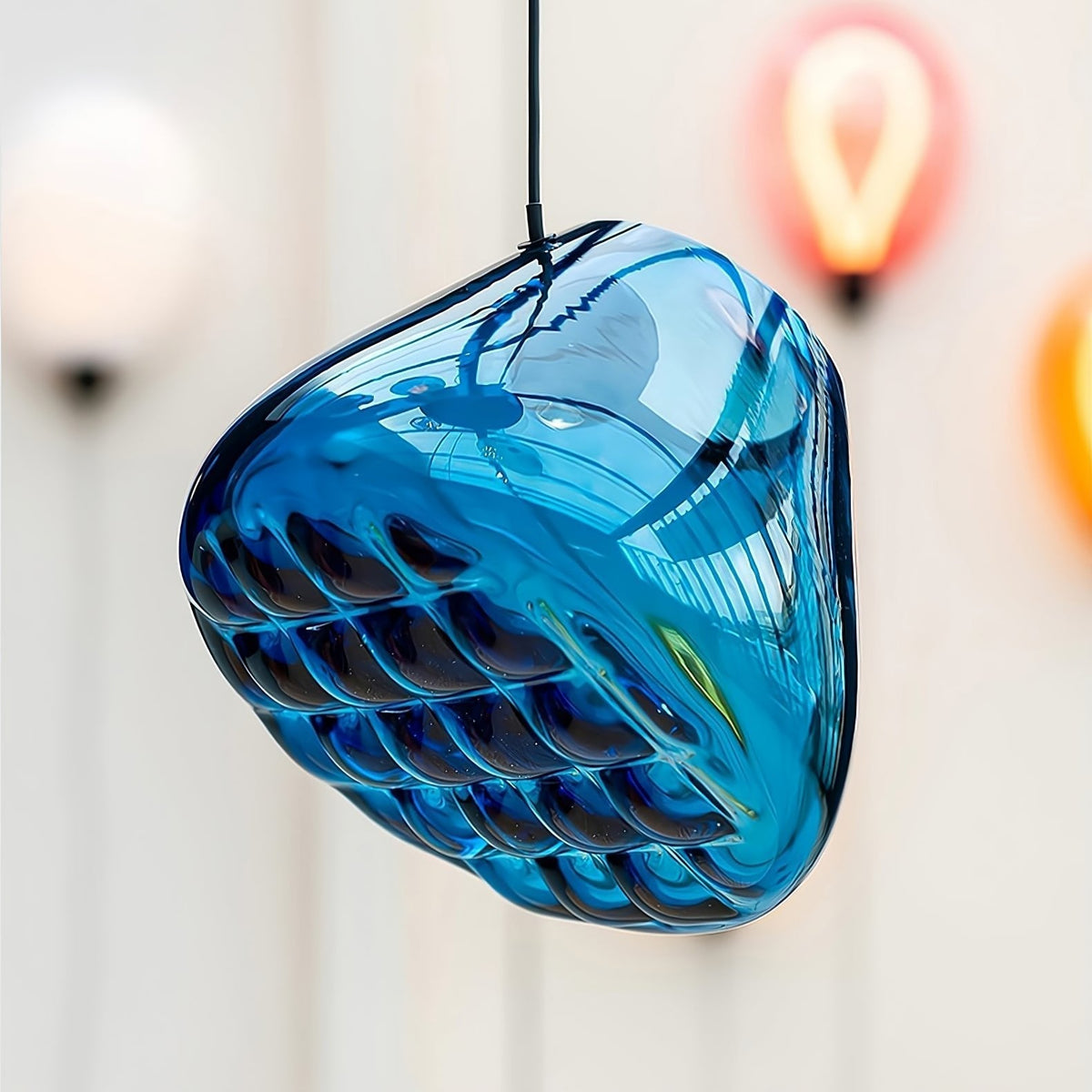 Aldenora Glass Pendant Light-Moonnatur