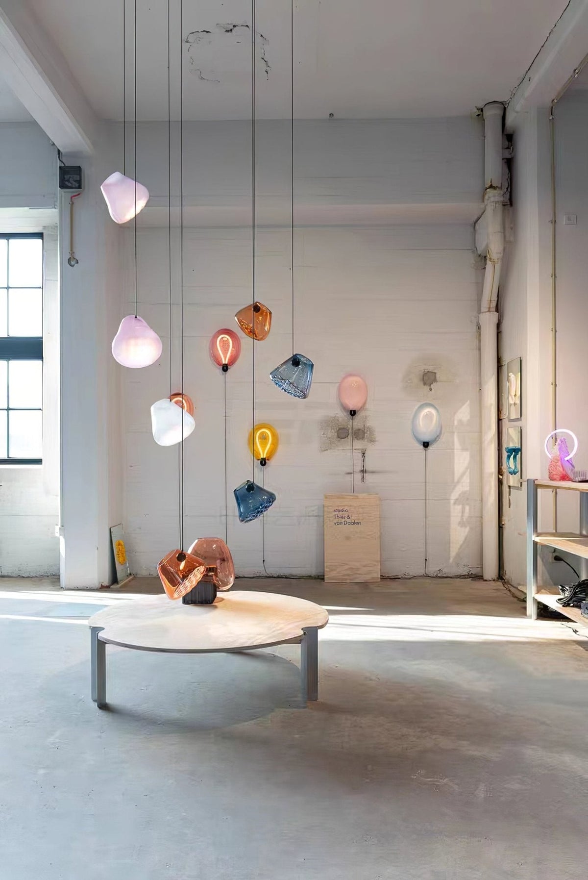 Aldenora Glass Pendant Light-Moonnatur